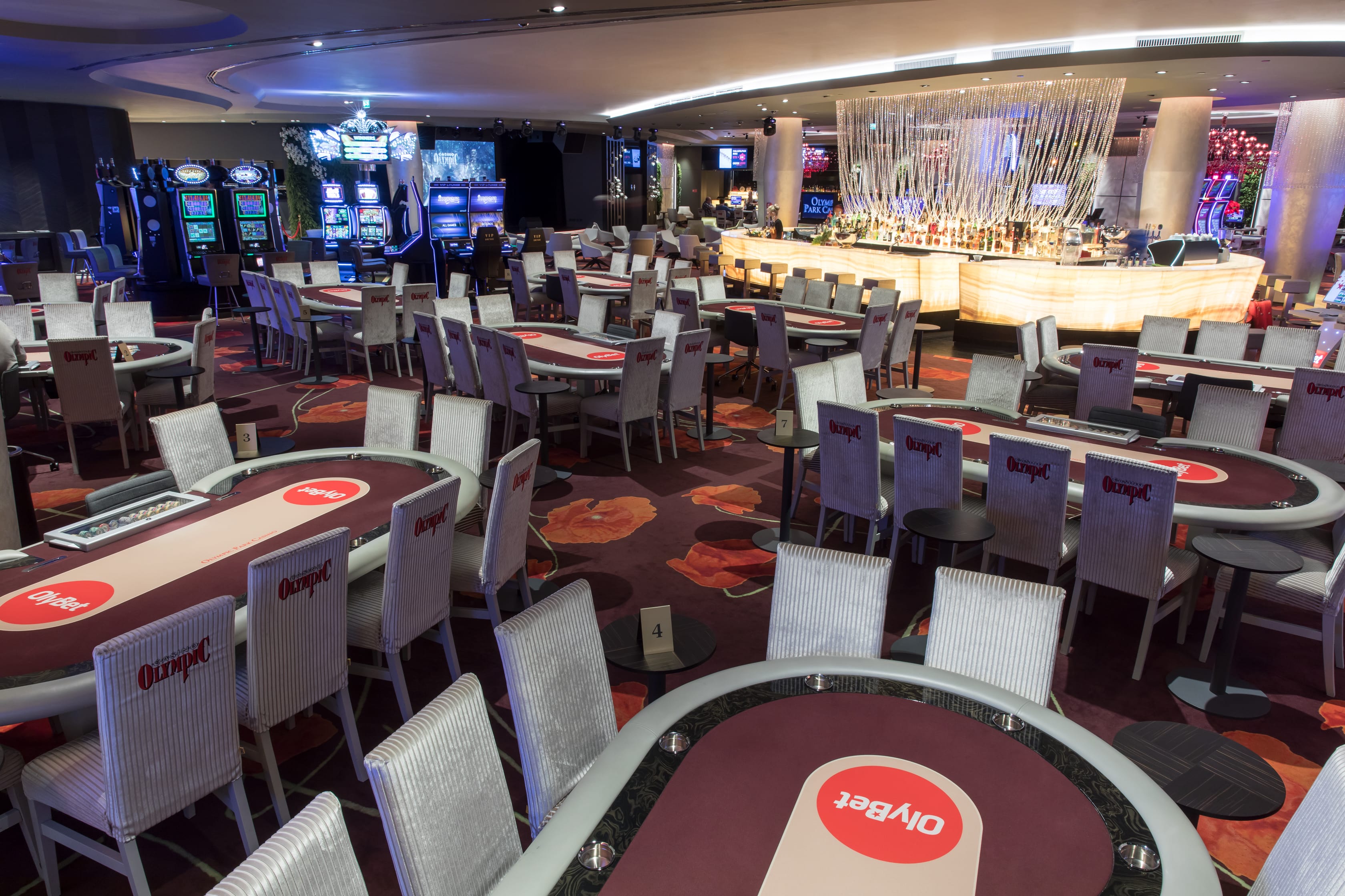 Interfaz de Olissimo casino